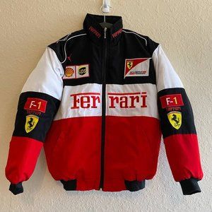 Nascar Jacket Ferrari Vintage Racing Jacket 90s